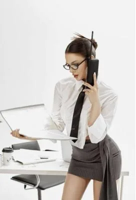 Фотосессия «Офисная сирена»