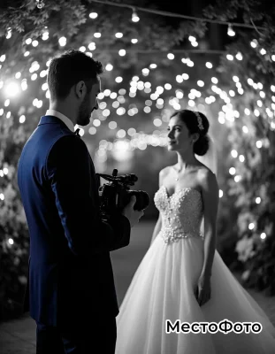 Пример успешной реализации услуги профессиональная видеосъёмка свадьбы на МестоФото.РФ — наш профессионал создаст для вас уникальные и запоминающиеся материалы